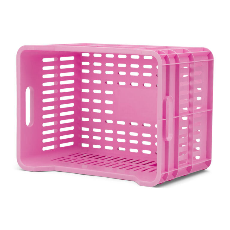 Urbanproof krat click 30l rpet fel roze