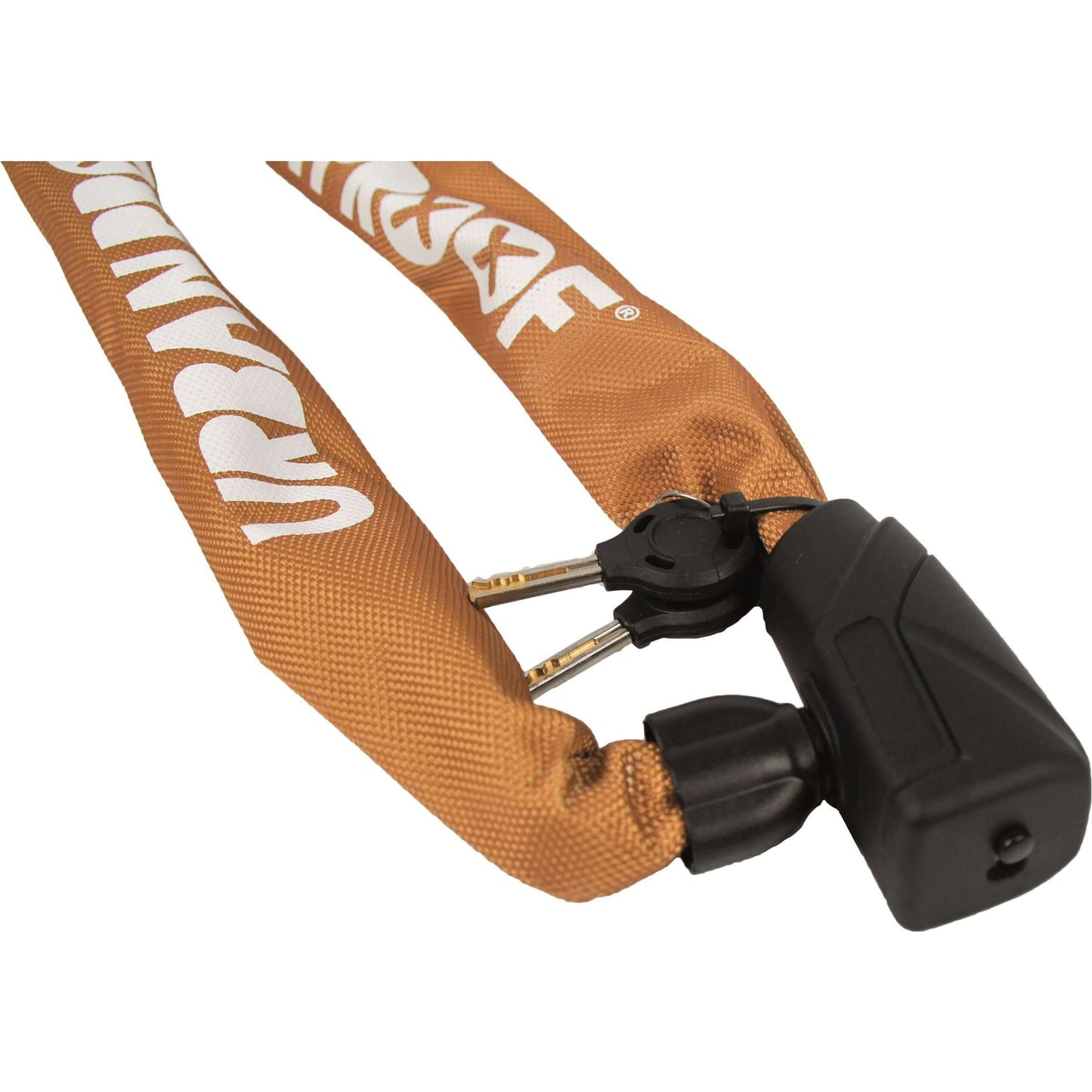 Blocco della catena urbana a prova di 8mm*100 cm giallo