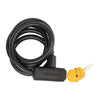 Lock a spirale urbano -resistente 12mm*150 cm nero