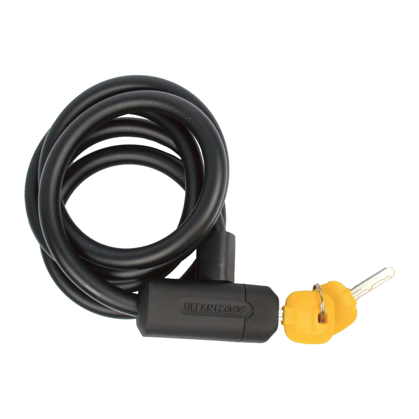 Lock en espiral de Urban a prueba de 12 mm*150 cm Negro