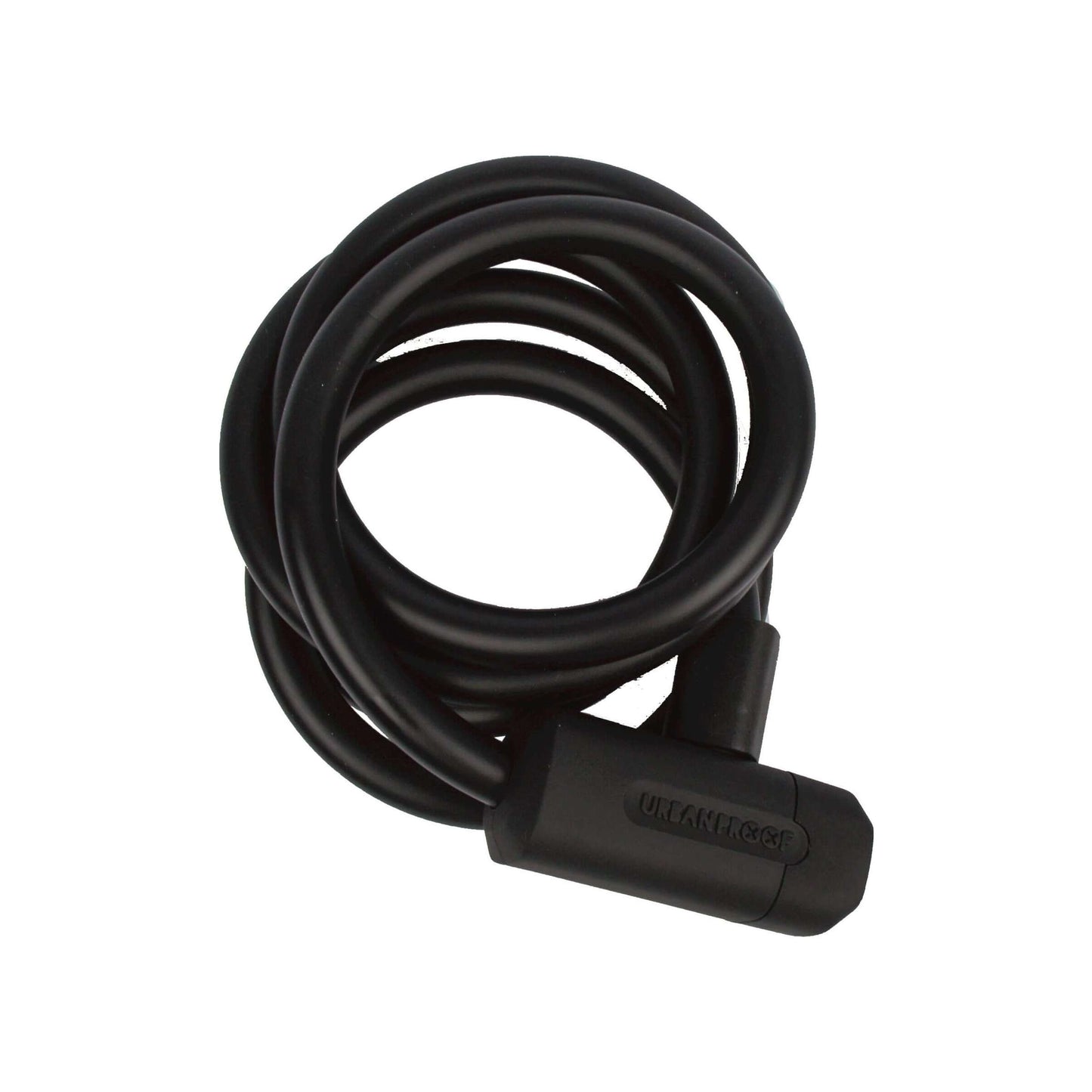 Lock en espiral de Urban a prueba de 12 mm*150 cm Negro