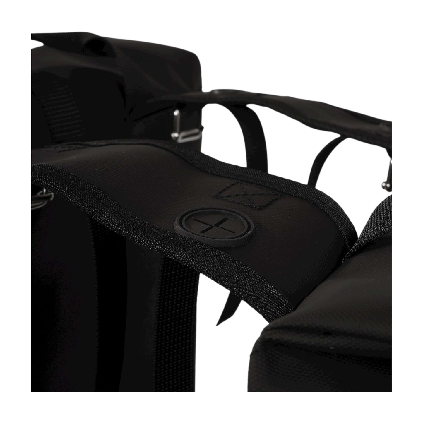 Borsa per biciclette a doppia bicicletta da carico urbano -resistente urbano 38 litri neri