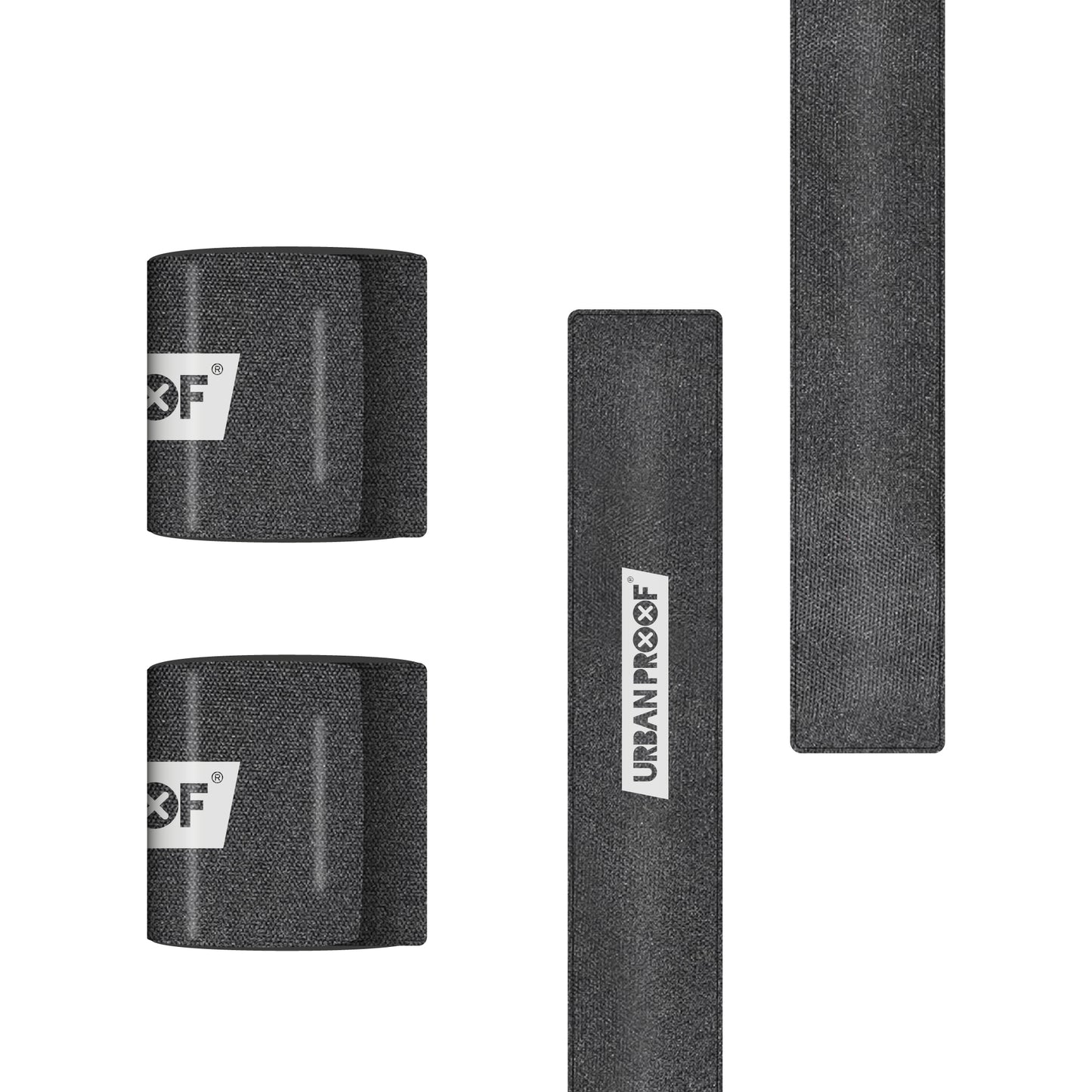 Urbanproof Slapwrap urbanproof con reflejo rpet negro (2uds)