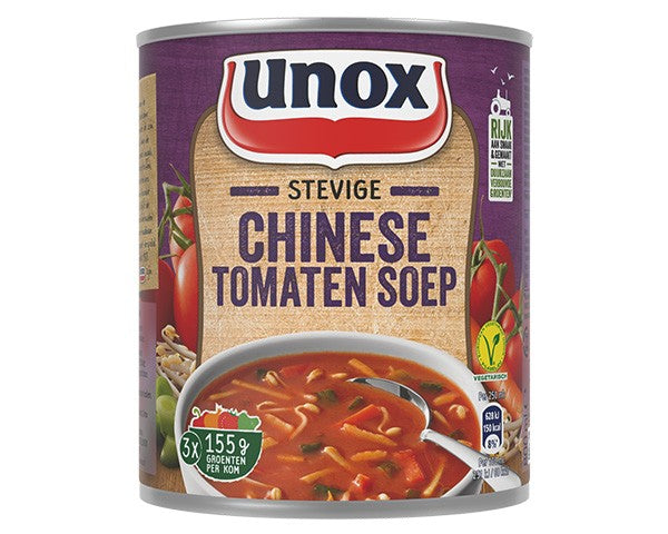 Unox stevige chinese tomaat blik (6x 0,8 liter)