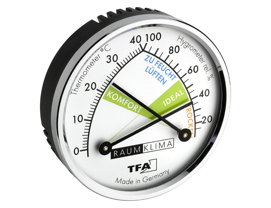 Higrómetro TFA Innen Humedad y temperatura dentro y fuera