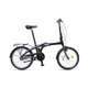 Bicicletta pieghevole 20 nera n3 noser
