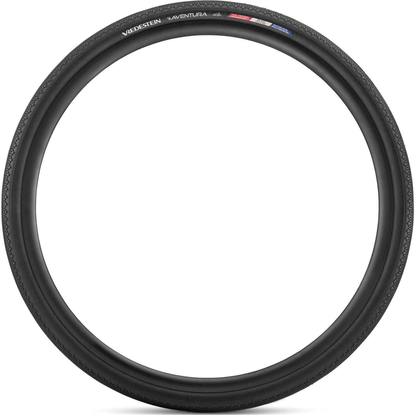 Vredestein Tire Aventura Seta 700 x 38C Black pliete