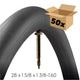 Vredestein BNB 28x1.5 8x1.3 8-1.60 Válvula FV 50 mm DS 50st