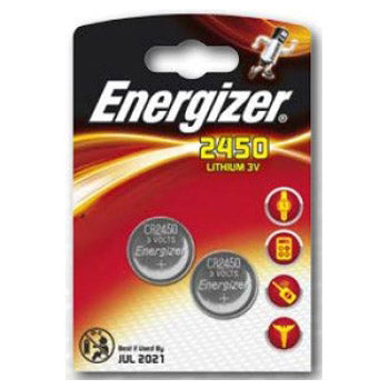 Energizer Lithium 3V CR2450 Blister 2 pezzi