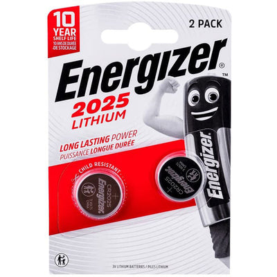 Enerdis energizer bateria litio 3v cr2025 blister (2uds)