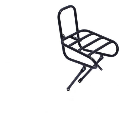 Front carrier Steco Smooth Black 25cm