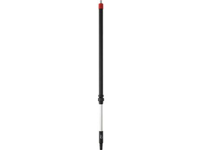 Manico telescopico Vikan nero 1000-1600mm fts con passaggio acqua e attacco rapido Nito