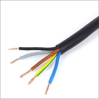 Cavo Vmvl 5x2.5qmm nero h05vv-f (rotolo=100m) p.p mtr | Pezzi da 100 metri
