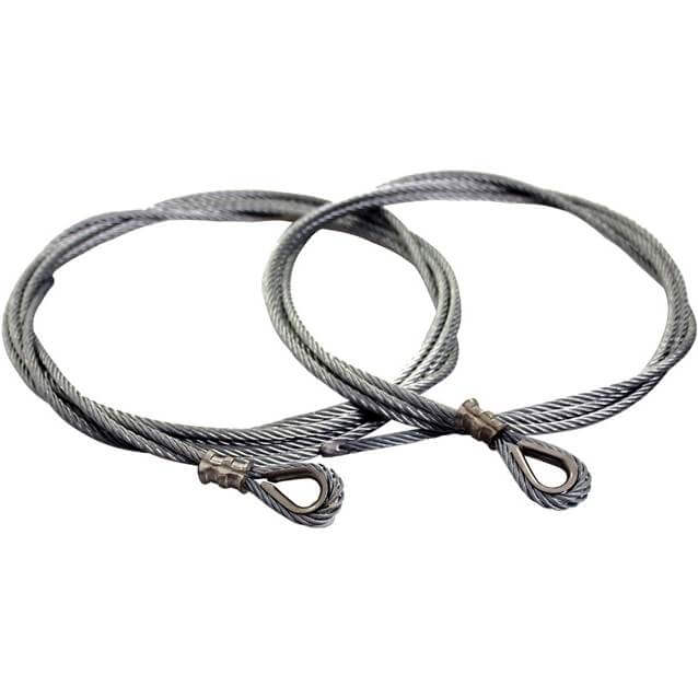 Set staalkabels hijsinstallatie o m