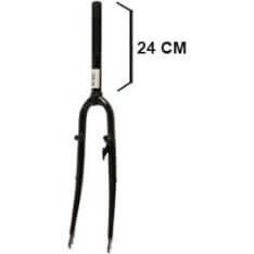 FORK HYBRID 28 con 1 1 8 FORCHIO - V -Brake Remnok e Dynamhaak - Black