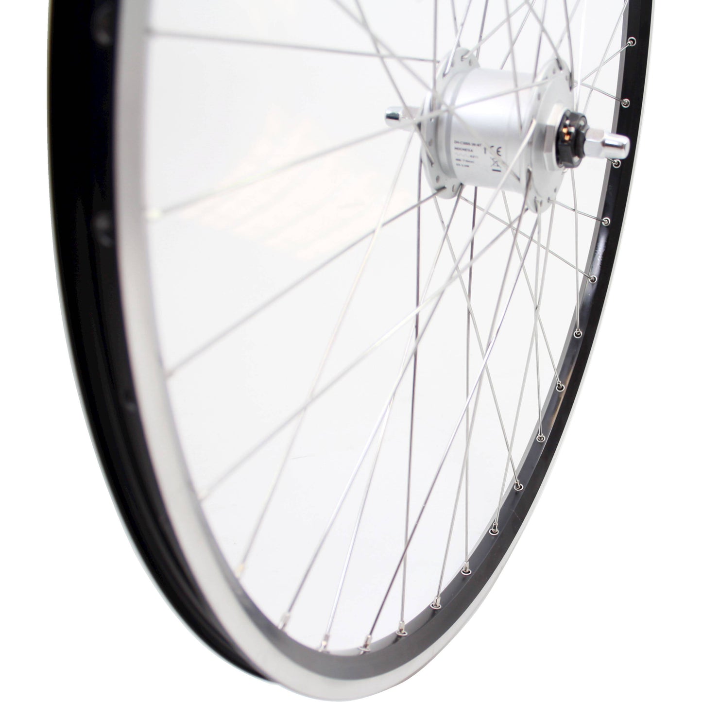 Ruota anteriore Roland 28 Nafdyn DH3N31 ZAC2000 Black inossidabile in acciaio inossidabile SPK