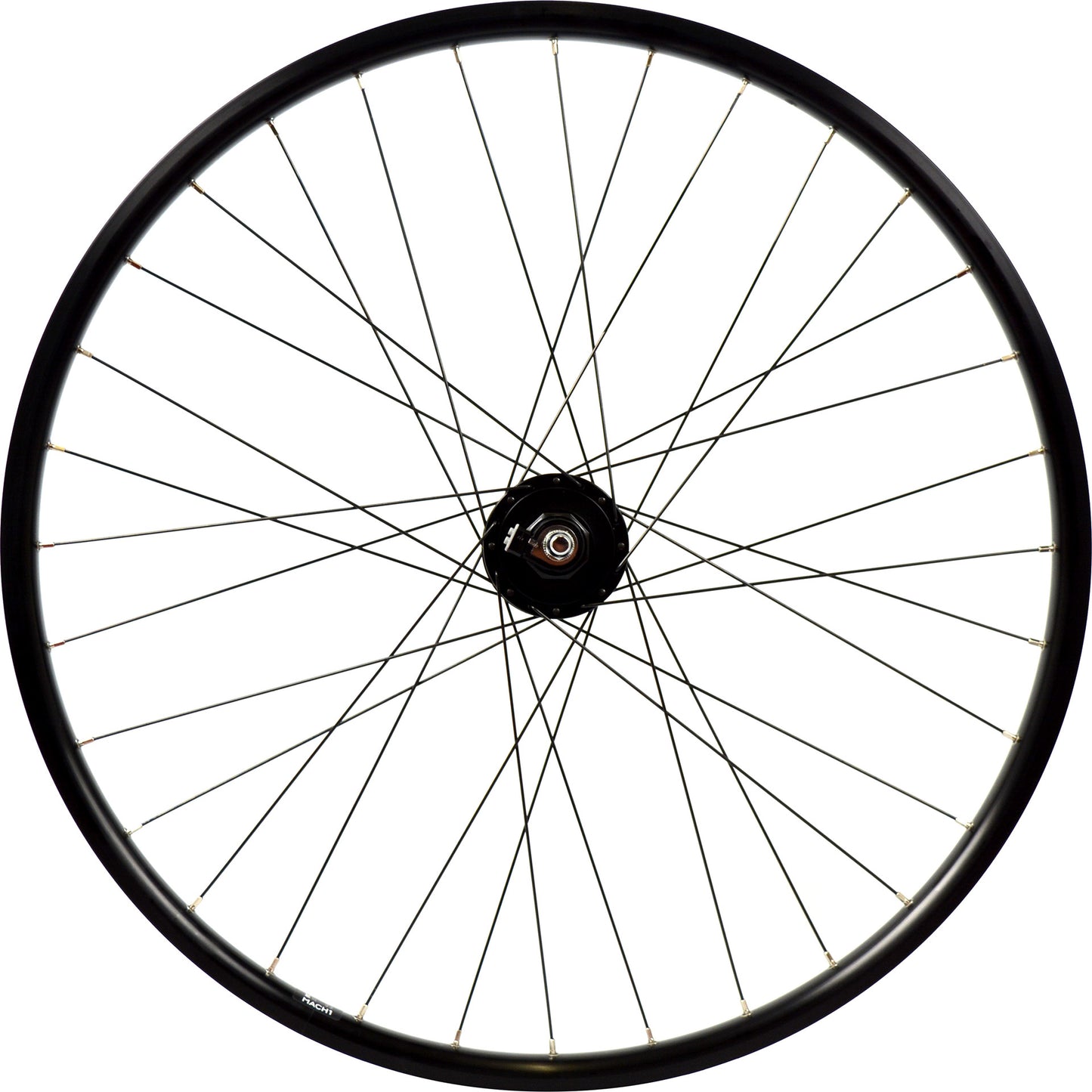 Ruota anteriore shimano shimano dyn. Disc Center Lock 28 ZW.