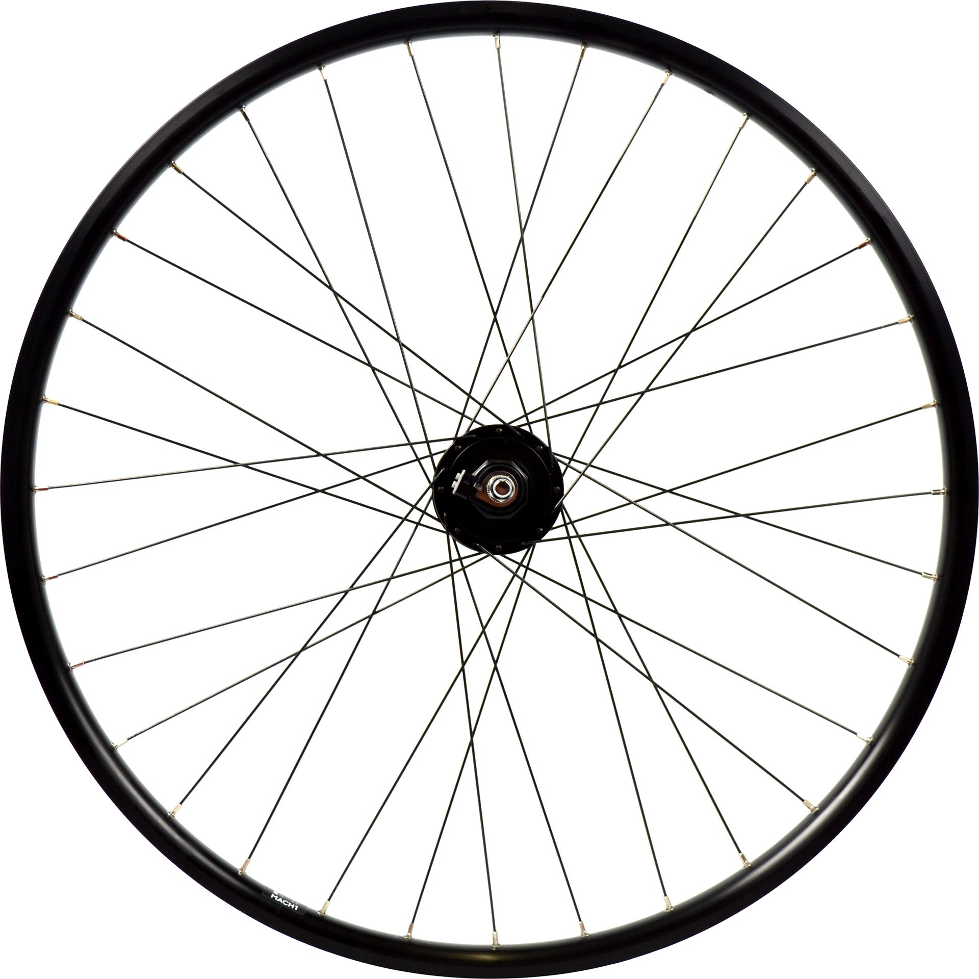 Ruota anteriore shimano shimano dyn. Disc Center Lock 28 ZW.
