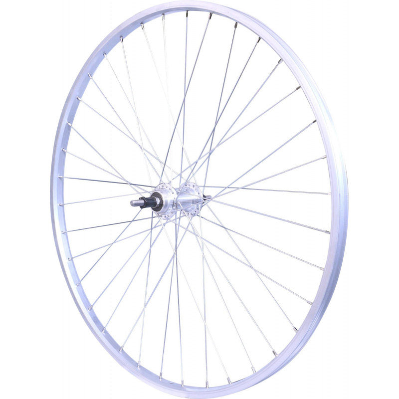 Ruota posteriore in velox mach1 M110 28 a ruota libera urbana 1v argento