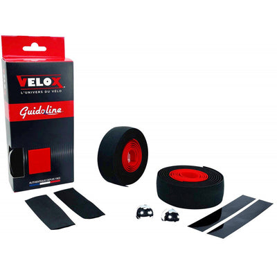 Velox Handlebar Maxi Cork Bicolor Black Red (2st)