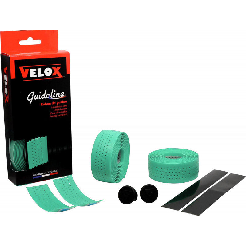 Velox Stuurtape Soft geperforeerd groen (2st)