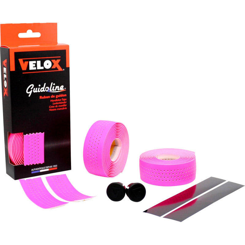 Cinta de mango de velrox Fluo Pink perforado (2º)