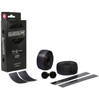 Velox Guidoline Handlebar Ribbon Carbon Look Ø2.5x3.0 mm 175 cm negro