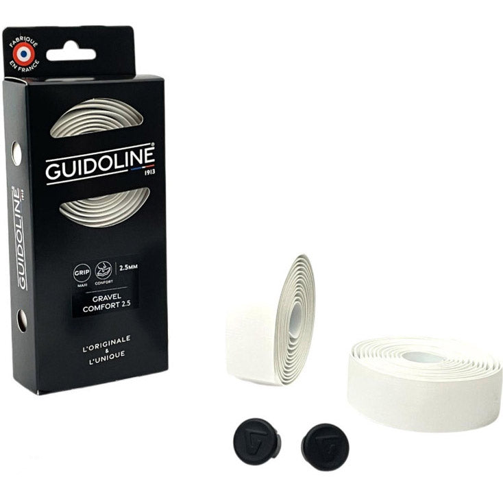 Marmellata di ghiaia manubrio in velox 2.5 bianco