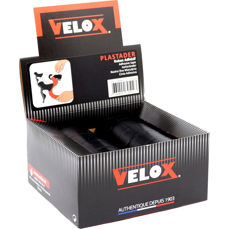 Velox autoadhesivo PLASTADER 101 8x20 mm Negro (10º)