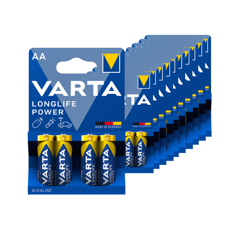 Batterie alcaline Varta AA Longlife Power (20x 4 pezzi)