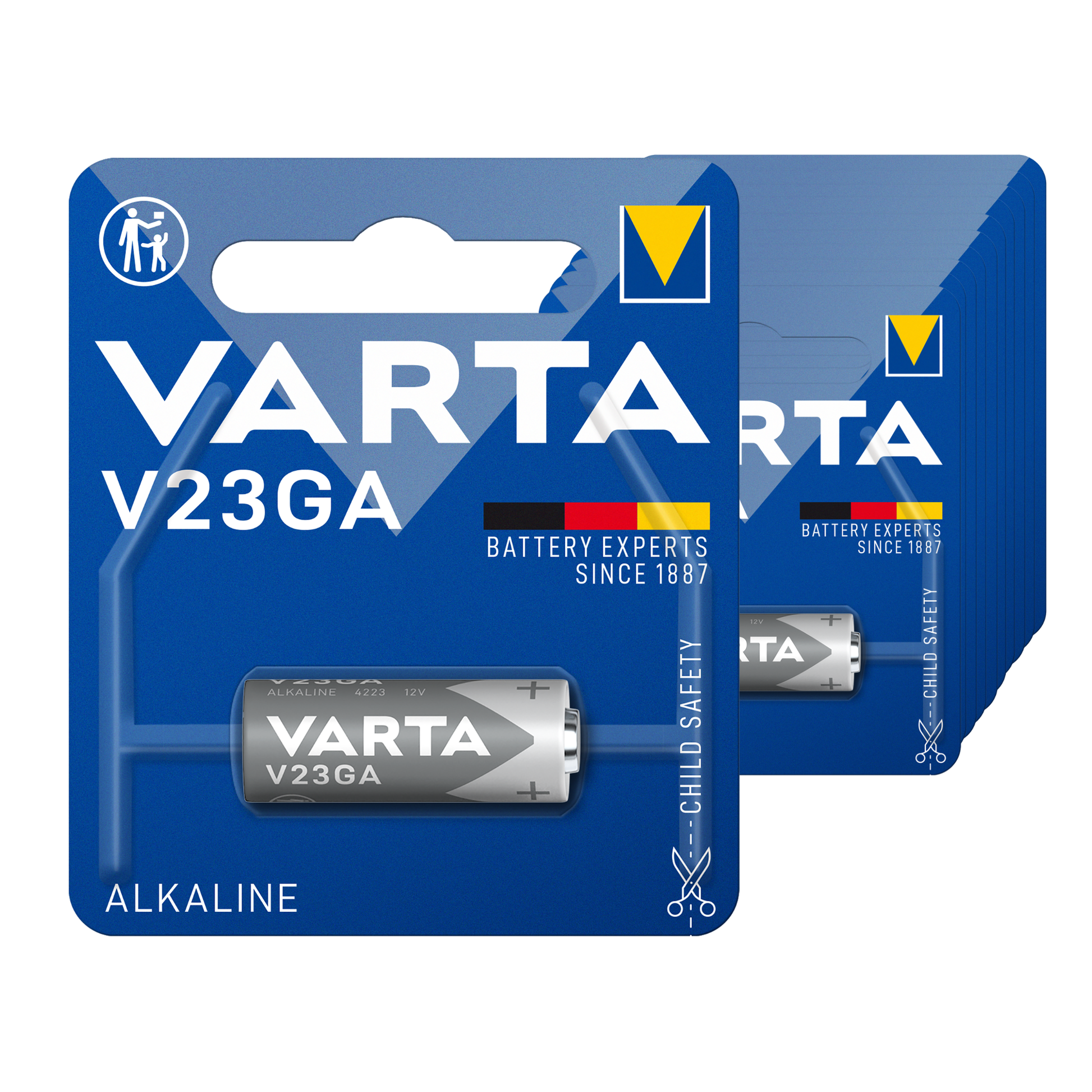 Varta v23ga alkaline batterij 12v (10 stuks)