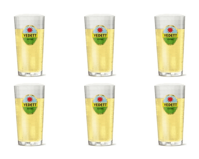 Vedett bicchiere bianco (6x 33cl)