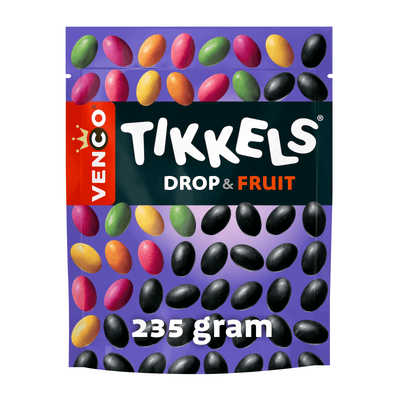 Busta di frutta alla liquirizia Venco Tikkels (10x 245g)