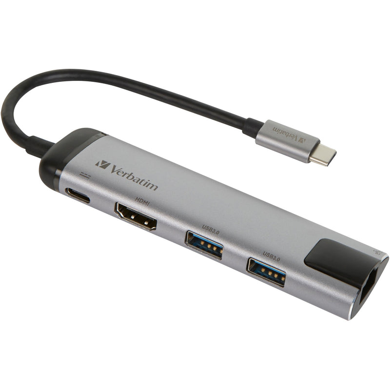 Hub USB 3.2 Gen 1 Multiport Hub, USB-C> 2x USB-A + US