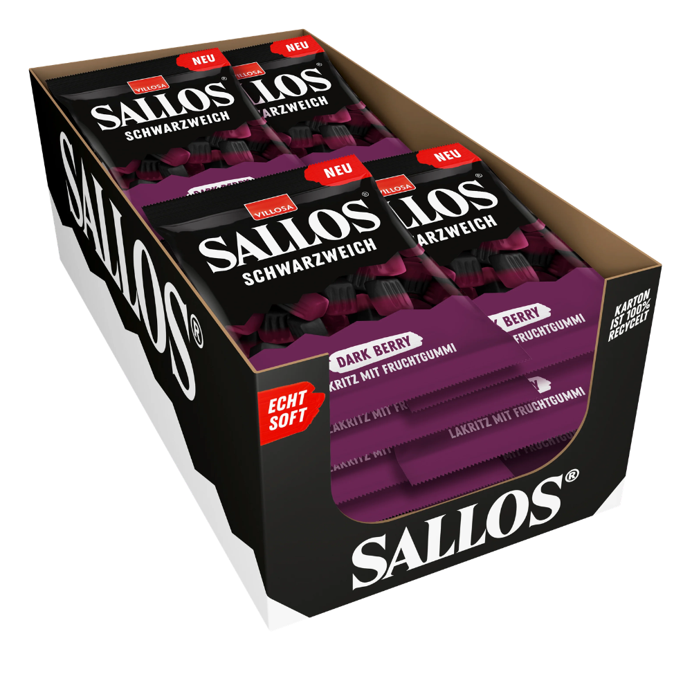 Villosa sallos dark berry (20x 200 gr)