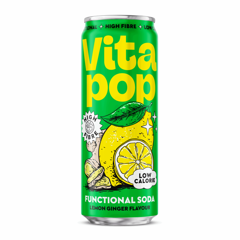 Vita pop soda limone zenzero (12x 33cl)