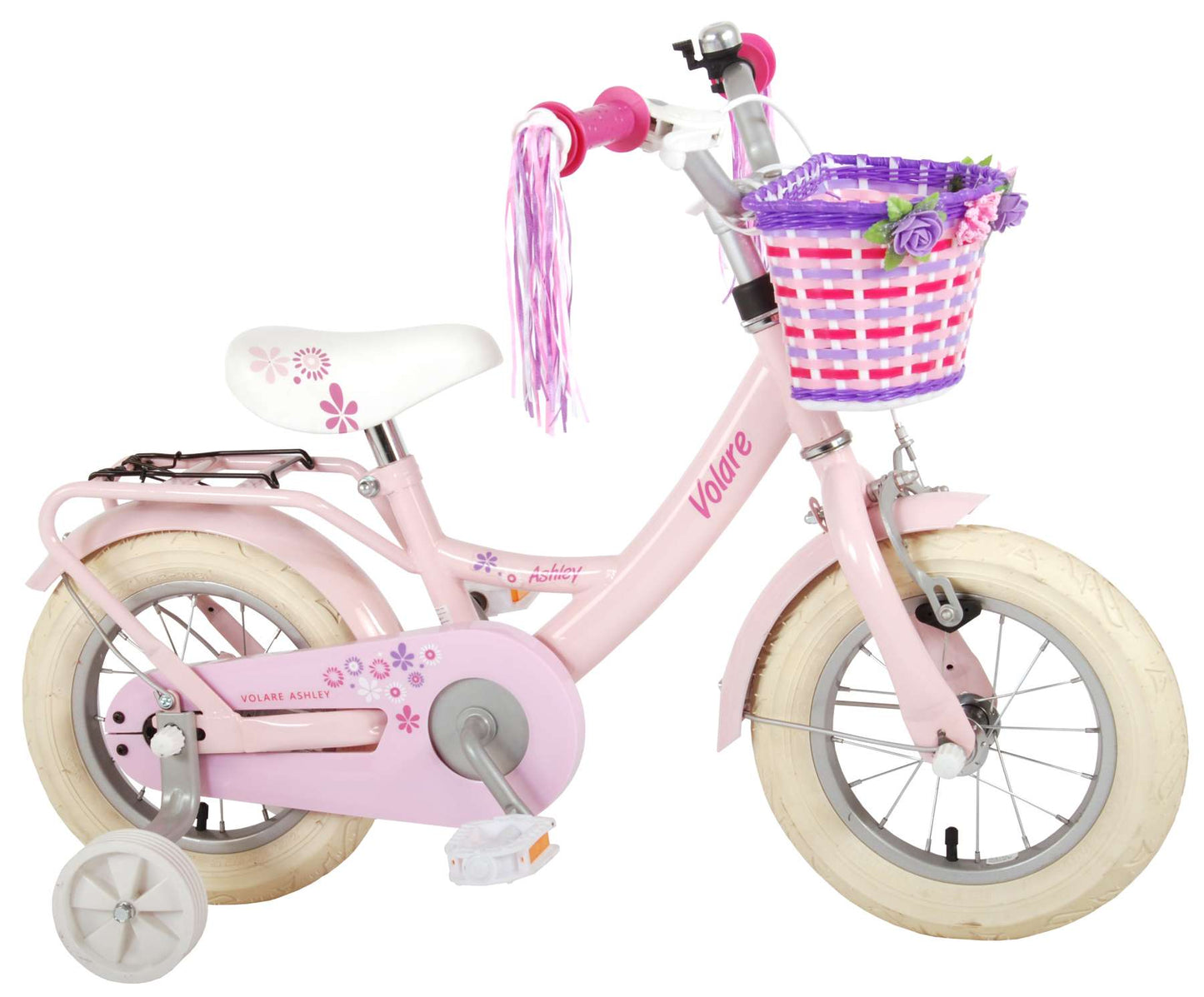 Bike per bambini di Vlatare Ashley - ragazze - 12 pollici - rosa - 95% assemblato