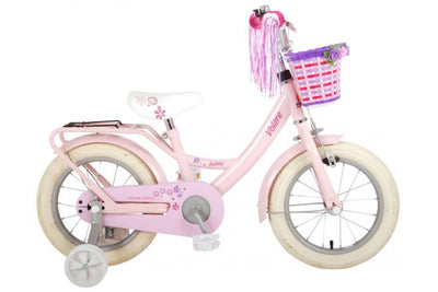 Bicycle per bambini di Vlatare Ashley - Girls - 14 pollici - Rosa - 95% assemblato