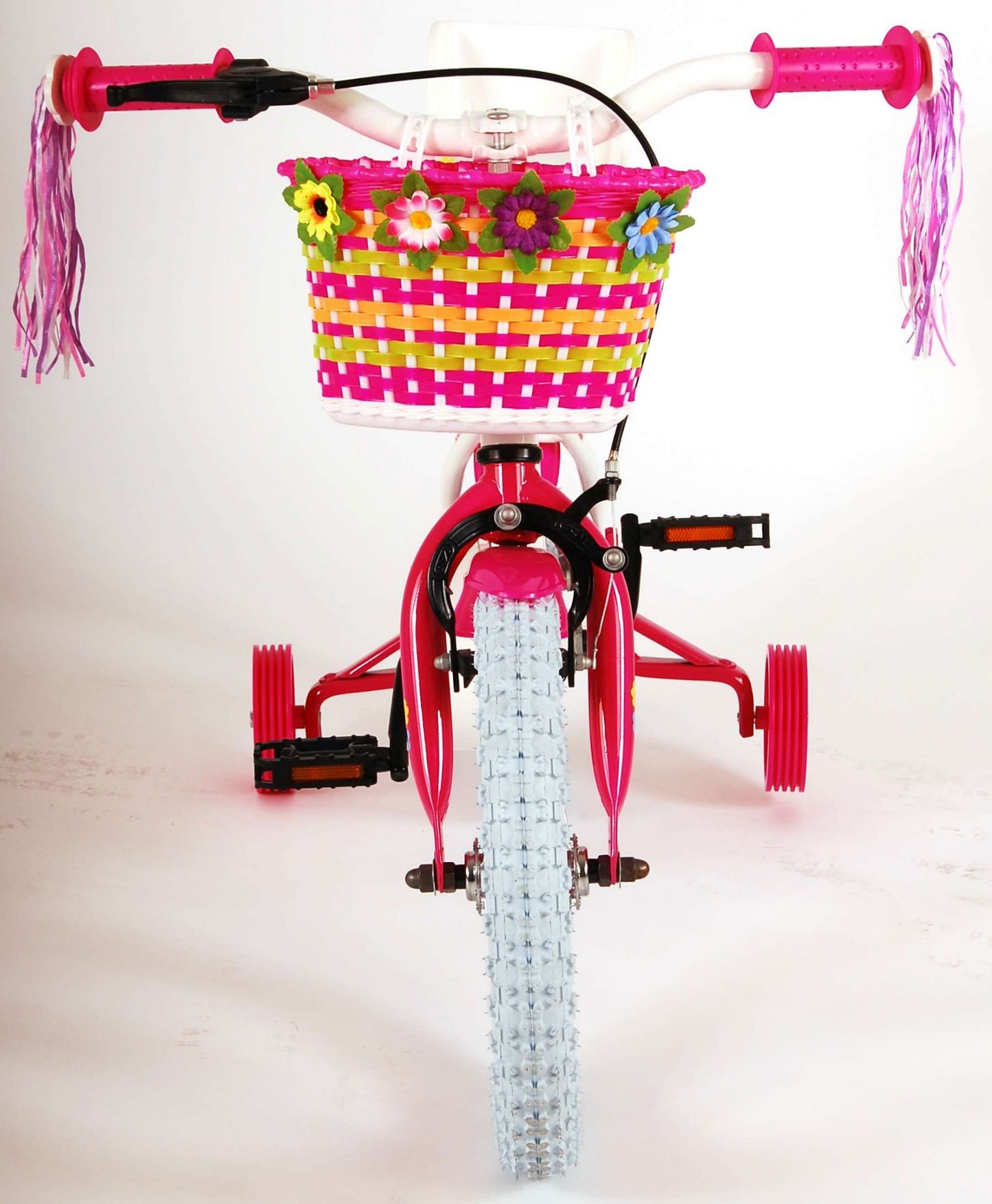 Bicycle per bambini di Vlatare Ashley - Girls - 14 pollici - Bianco - 95% assemblato