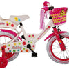 Volare Ashley Kinderfiets - Meisjes - 14 inch - Wit - 95% afgemonteerd