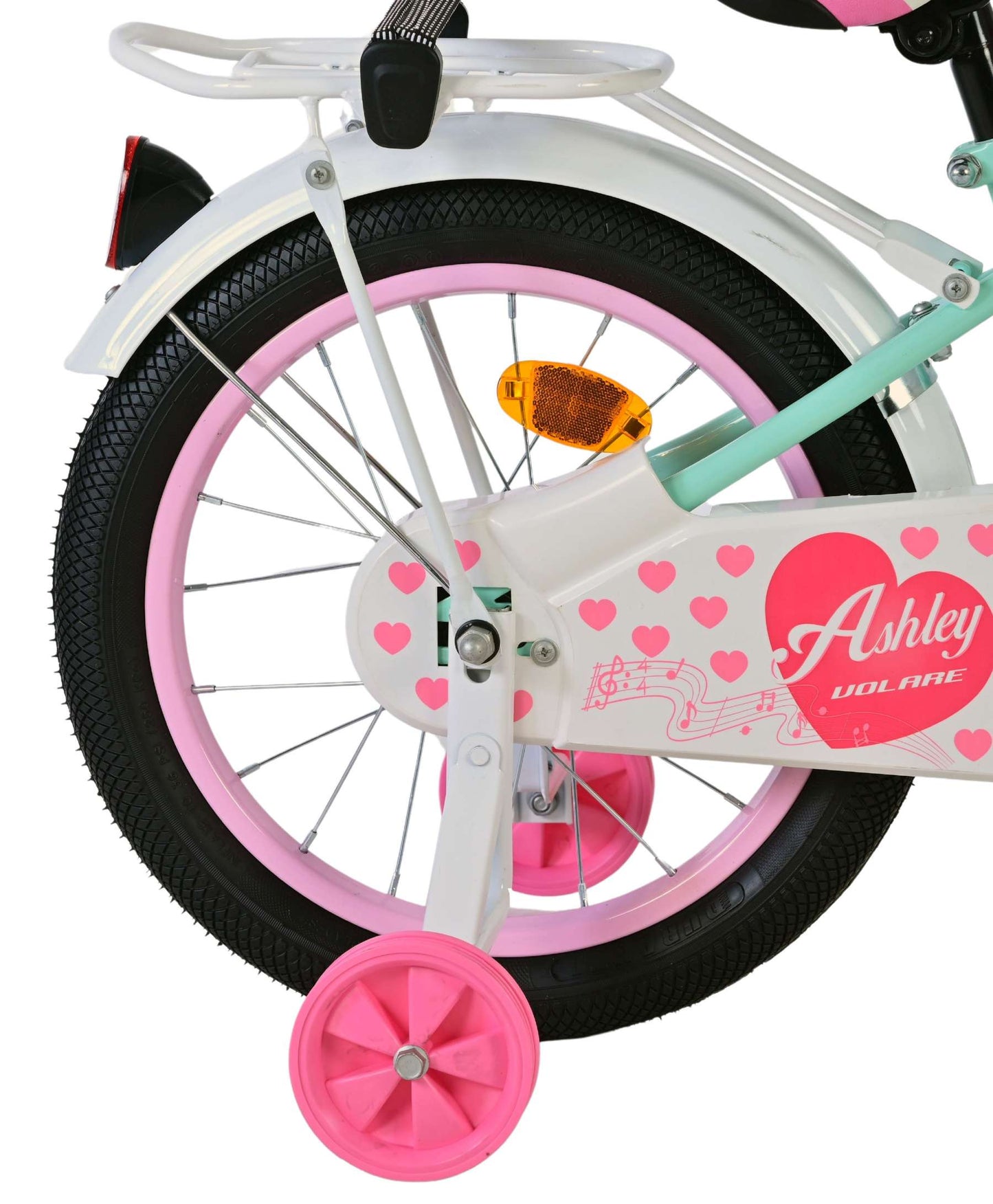 Bicicletta per bambini Volare Ashley - ragazze - 16 pollici - verde