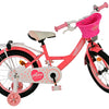 Volare ashley kinderfiets - meisjes - 16 inch - roze rood
