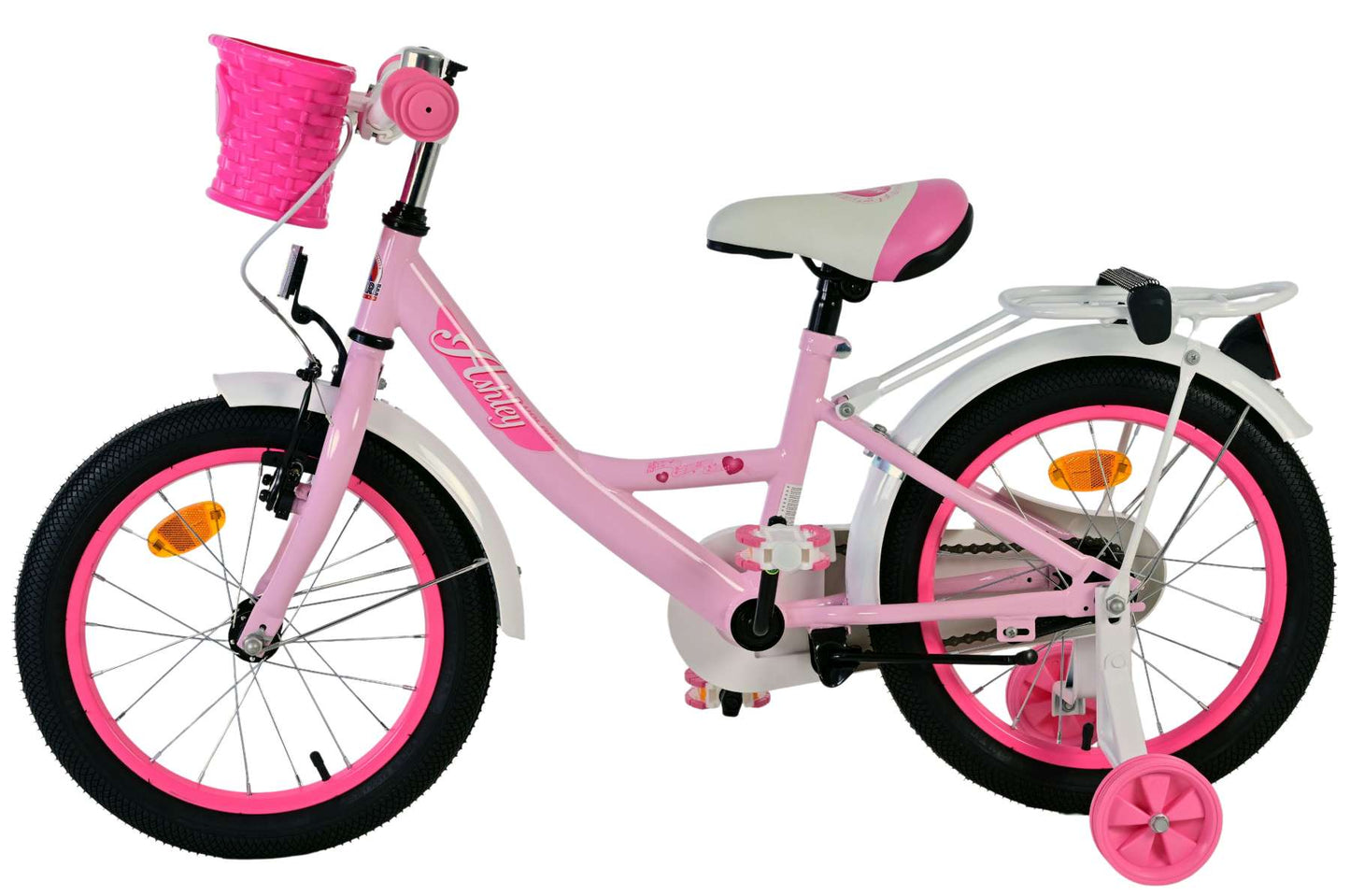 Bicicletta per bambini Volare Ashley - ragazze - 16 pollici - rosa