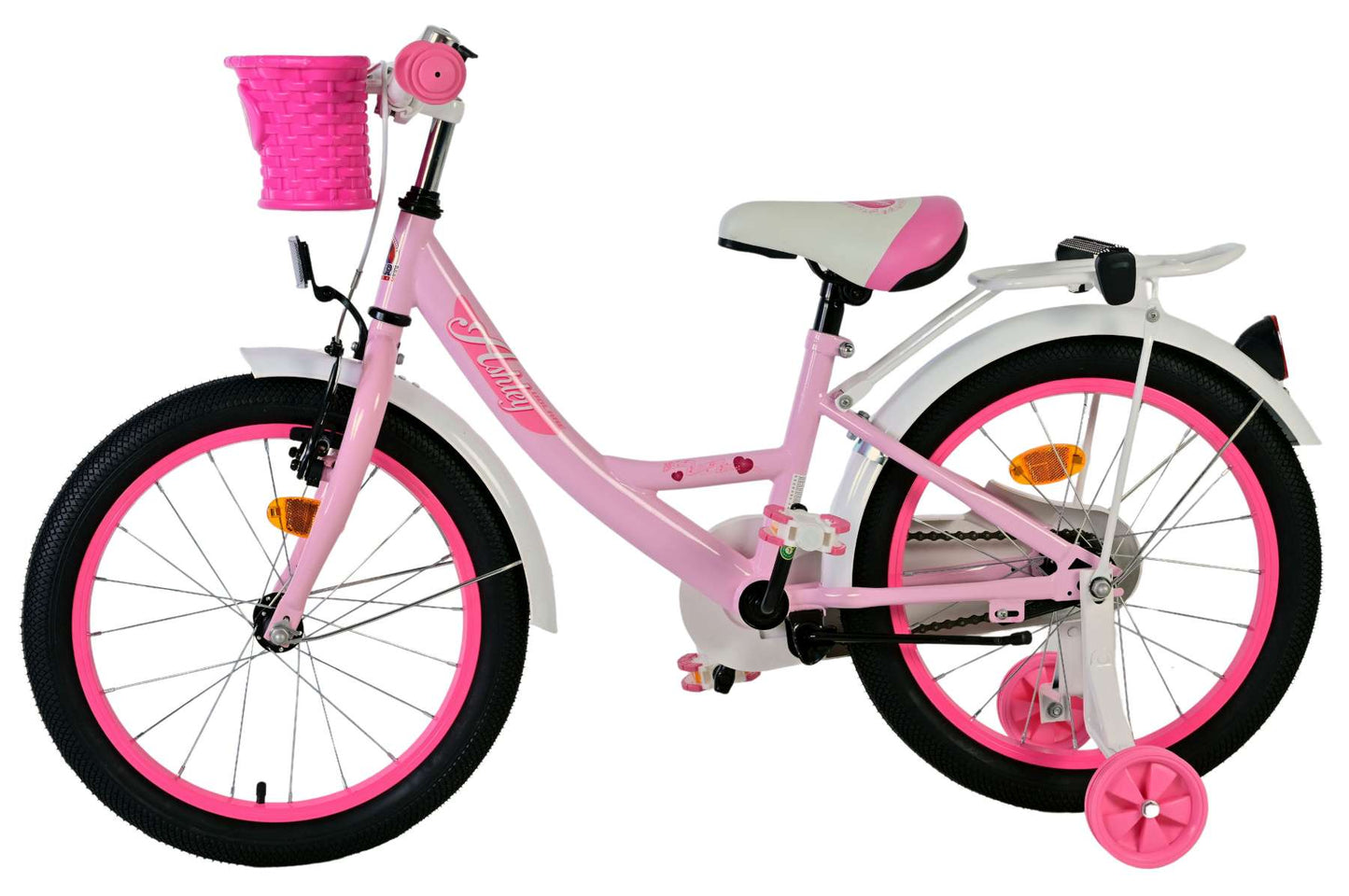 Bicicletta per bambini Volare Ashley - ragazze - 18 pollici - rosa