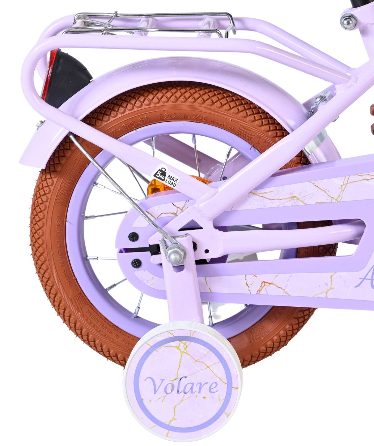 Bicicletta per bambini Volare Ashley - ragazze - 12 pollici - lilla