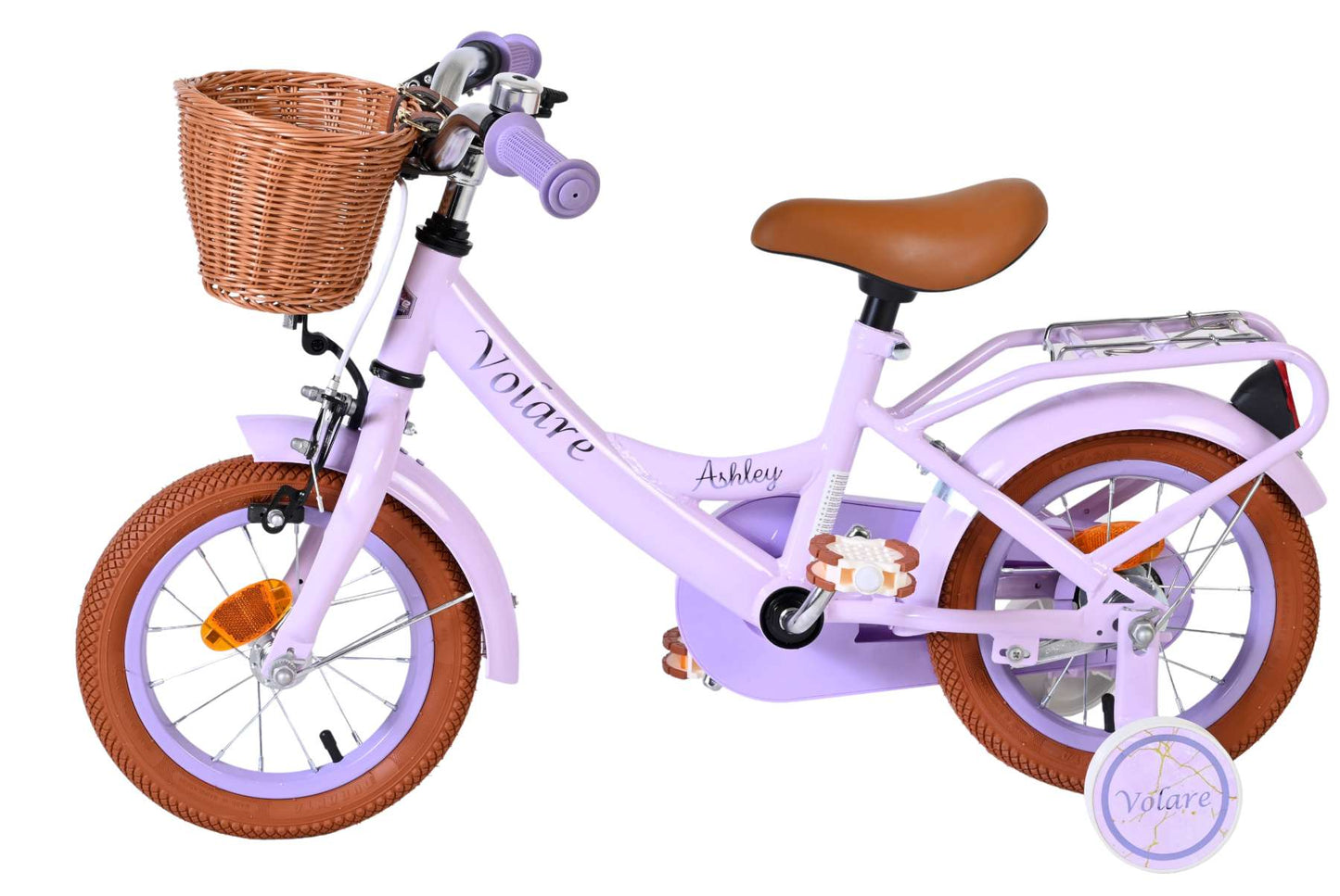 Bicicletta per bambini Volare Ashley - ragazze - 12 pollici - lilla