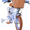 Bicicleta infantil Volare ashley - niña - 12 pulgadas - azul pastel - dos frenos de mano