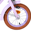 Volare ashley kinderfiets - meisjes - 12 inch - lila - twee handremmen