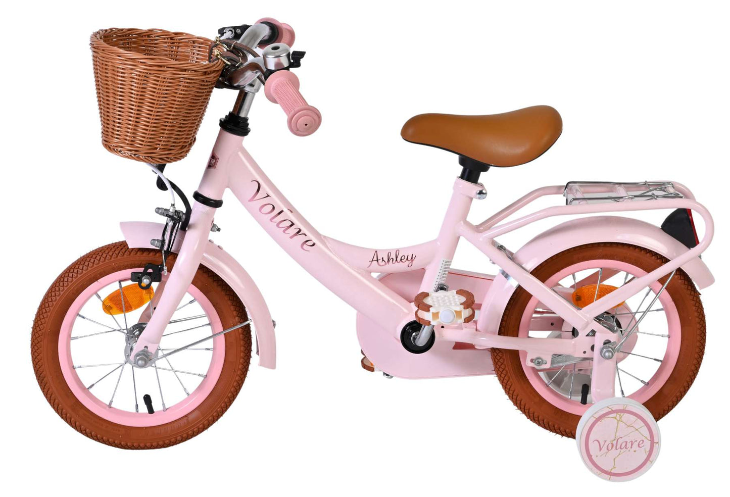 Bicicletta per bambini Volare Ashley - ragazze - 12 pollici - rosa