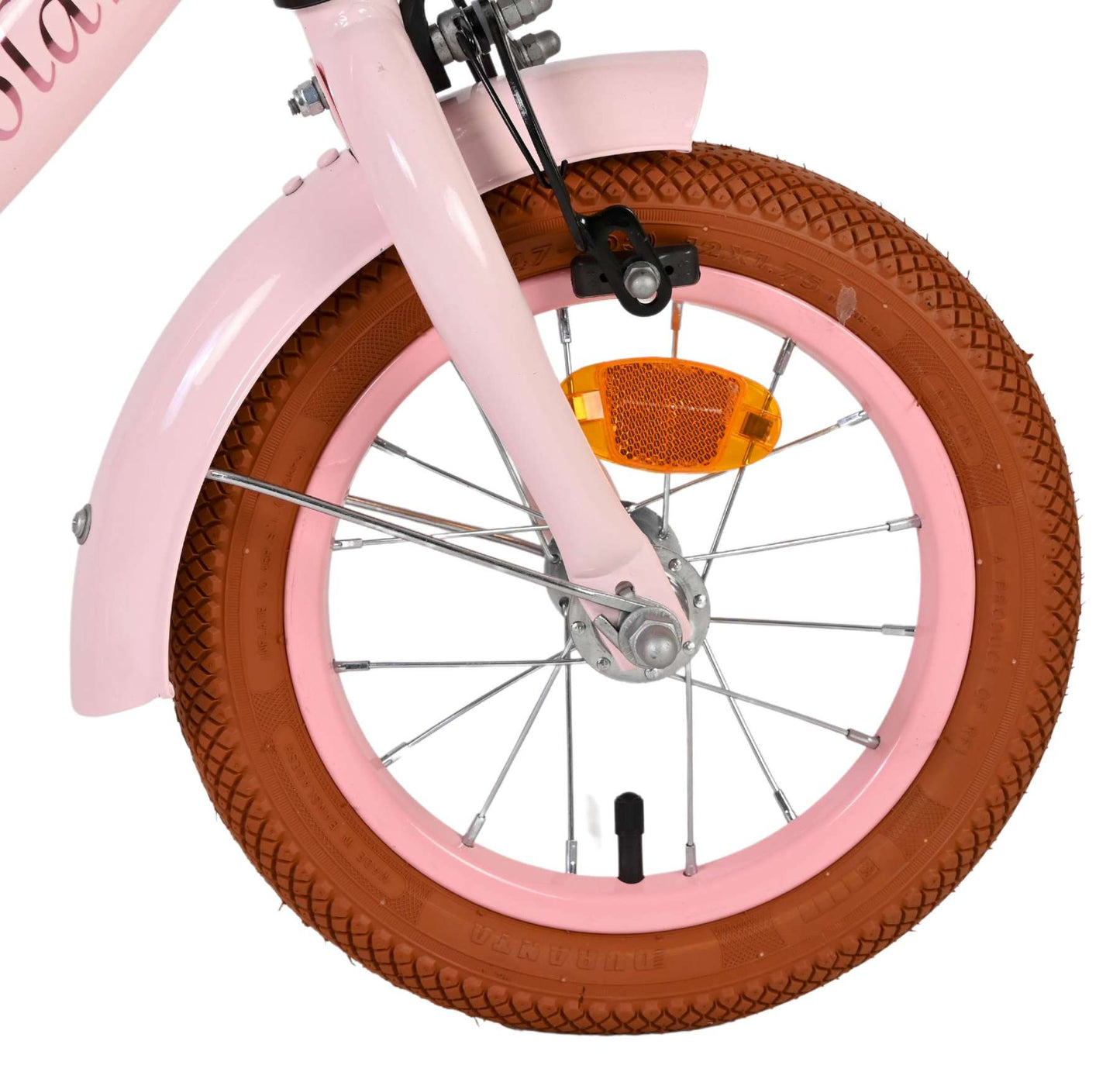 Bicicletta per bambini Volare Ashley - ragazze - 12 pollici - rosa - due freni a mano